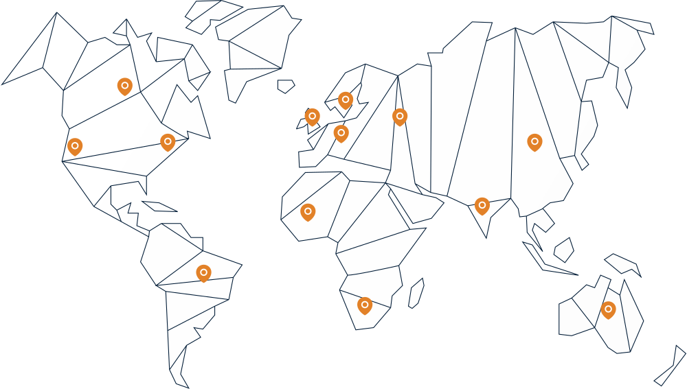 Vector of a global map